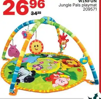 Rossy WINFUN Jungle Pals playmat offer