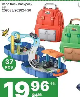 Rossy Race track backpack set offer