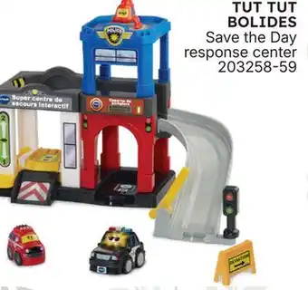 Rossy TUT TUT BOLIDES Save the Day response center offer