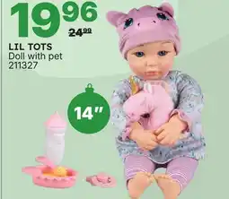 Rossy LIL TOTS Doll with pet offer