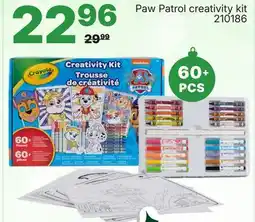 Rossy Paw Patrol creativity kit offer