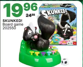 Rossy SKUNKED! Board game offer