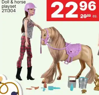 Rossy Doll & horse playset offer