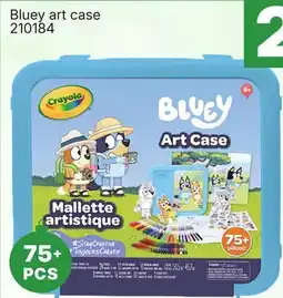 Rossy Bluey art case offer