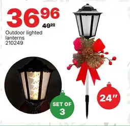 Rossy 24 Outdoor lighted lanterns offer