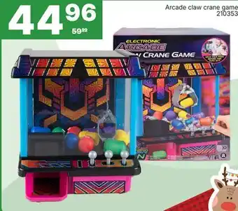 Rossy Arcade claw crane game offer