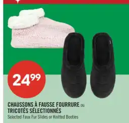 Pharmaprix Selected Faux Fur Slides or Knitted Booties offer