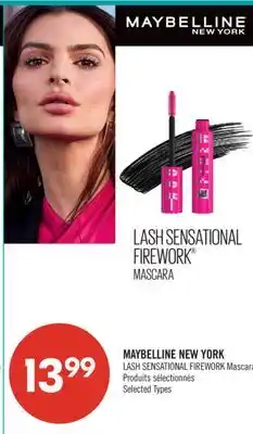 Pharmaprix MAYBELLINE NEW YORK LASH SENSATIONAL FIREWORK Mascara offer