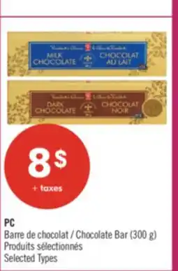Pharmaprix PC Chocolate Bar offer