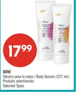 Pharmaprix DOVE Body Serums offer