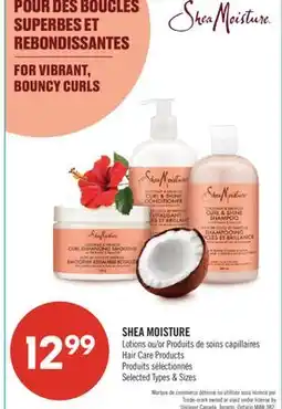 Pharmaprix SHEA MOISTURE Lotions or Hair Care Products offer