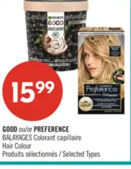 Pharmaprix GOOD or PREFERENCE BALAYAGES Colorant capillaire Hair Colour offer