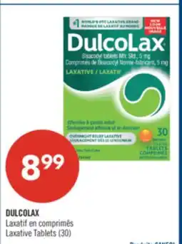 Pharmaprix DULCOLAX Laxative Tablets offer