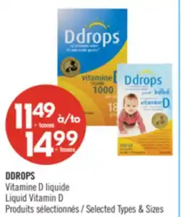 Pharmaprix DDROPS Liquid Vitamin D offer