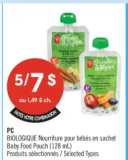 Pharmaprix PC Baby Food Pouch offer