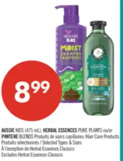 Pharmaprix AUSSIE KIDS (475 mL) HERBAL ESSENCES PURE PLANTS or PANTENE BLENDS, Hair Care Products offer