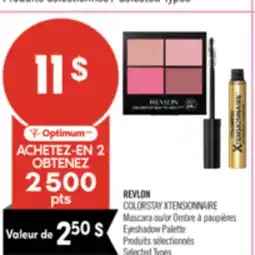 Pharmaprix REVLON COLORSTAY EXTENSIONNAIRE Mascara or Eyeshadow offer
