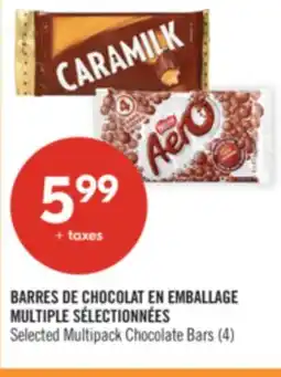 Pharmaprix Selected Multipack Chocolate Bars offer