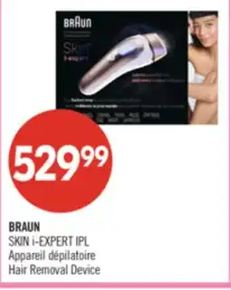 Pharmaprix BRAUN SKIN i-EXPERT IPL Hair Removal Device offer