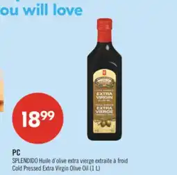 Pharmaprix PC SPLENDIDO Cold Pressed Extra Virgin Olive Oil (1 L) offer