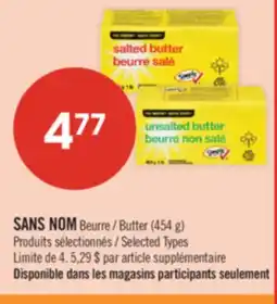 Pharmaprix NO NAME Butter offer