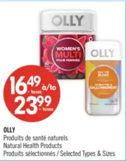 Pharmaprix OLLY Natural Health Products offer