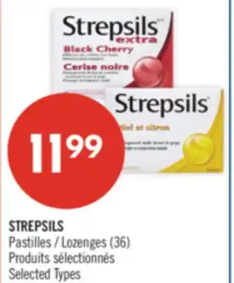 Pharmaprix STREPSILS Pastilles Lozenges offer