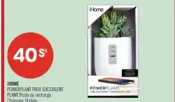 Pharmaprix POWERPLANT FAUX SUCCULENT PLANT Charging Station offer