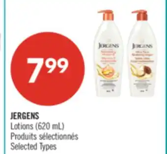 Pharmaprix JERGENS Lotions offer