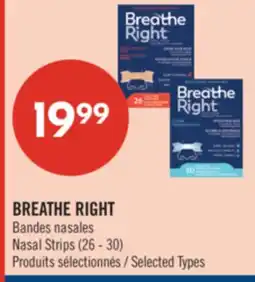 Pharmaprix BREATHE RIGHT Nasal Strips offer