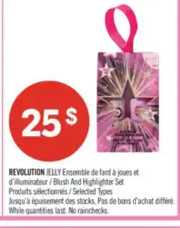 Pharmaprix REVOLUTION JELLY Blush And Highlighter Set offer