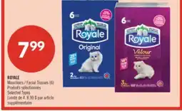 Pharmaprix ROYALE Facial Tissues (6) offer