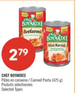 Pharmaprix CHEF BOYARDEE Canned Pasta offer