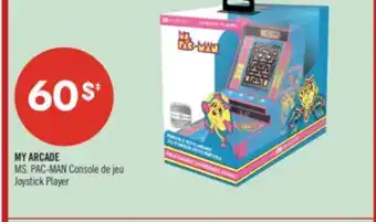 Pharmaprix MY ARCADE MS. PAC-MAN Joystick Player offer