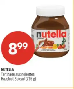 Pharmaprix NUTELLA Hazelnut Spread offer