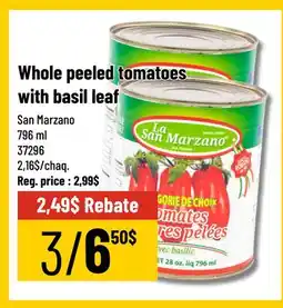 Mayrand San Marzano Italian Peeled Tomatoes 796 ml offer