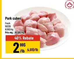 Mayrand Fresh Pork Cubes offer
