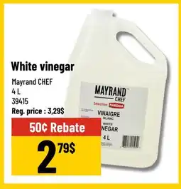 Mayrand Mayrand CHEF White Vinegar 4 L offer