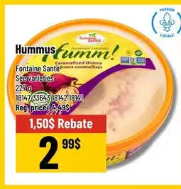 Mayrand Hummus 227 g Fontaine Santé offer