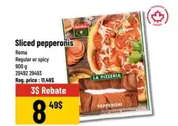 Mayrand Sliced pepperonis offer