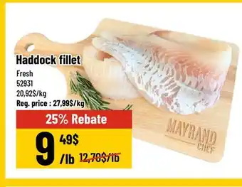 Mayrand Fresh Haddock Fillet offer
