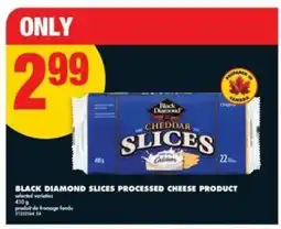 No Frills BLACK DIAMOND SLICES PROCESSED CHEESE PRODUCT offer