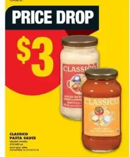 No Frills Classico Pasta Sauce offer