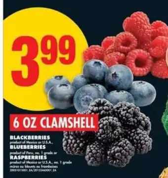 No Frills 6 OZ CLAMSHELL offer