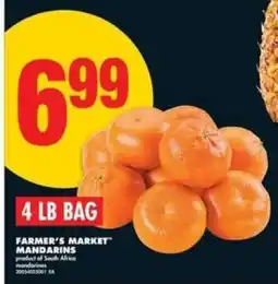 No Frills FARMER'S MARKET MANDARINS offer