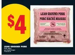 No Frills LEAN GROUND PORK offer