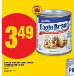 No Frills Eagle Brand Sweetened Condensed Milk offer