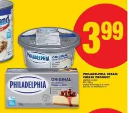 No Frills PHILADELPHIA CREAM CHEESE PRODUCT offer