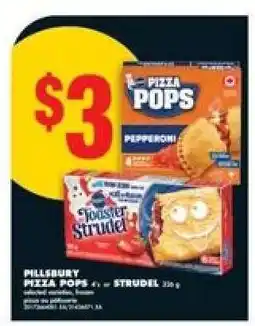 No Frills Pillsbury Pizza Pops or Strudel offer