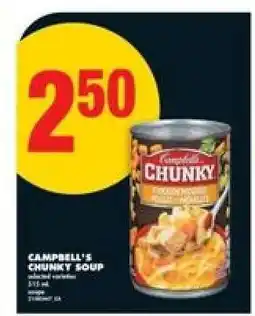 No Frills Campbell's Chunky Soup offer